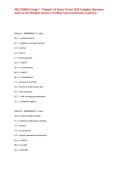 2026 NIHSS Group C - Patients 1-6 Exam Newest 2026 Complete Questions And Correct Detailed Answers &lpar;Verified Answers&rpar;&vert;Already Graded A&plus;&NewLine;