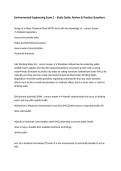 Environmental Engineering Exam 2 &ndash; Study Guide&comma; Review & Practice Questions