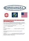 CARN EVALUATION 2026 TEST EXAM QUESTIONS AND ANSWERS SURE