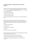 Environmental Engineering &ndash; Complete Study Guide&comma; Concepts & Exam Preparation