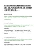 EDF 6223 EXAM 1 COMPREHENSIVE REVIEW&NewLine;2026 COMPLETE QUESTIONS AND CORRECT&NewLine;ANSWERS GRADED A&plus;