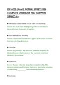EDF 6223 EXAM 2 ACTUAL SCRIPT 2026&NewLine;COMPLETE QUESTIONS AND ANSWERS&NewLine;GRADED A&plus;&NewLine;