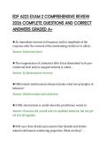 EDF 6223 EXAM 2 COMPREHENSIVE REVIEW&NewLine;2026 COMPLETE QUESTIONS AND CORRECT&NewLine;ANSWERS GRADED A&plus;&NewLine;