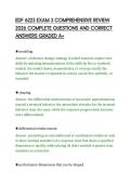 EDF 6223 EXAM 3 COMPREHENSIVE REVIEW&NewLine;2026 COMPLETE QUESTIONS AND CORRECT&NewLine;ANSWERS GRADED A
