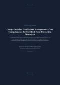 Exam &lpar;elaborations&rpar;&NewLine;FOOD MANAGER EXAM &lpar;ALL 100&percnt; CORRECT ANSWERS&rpar; QUESTIONS AND ANSWERS &lpar;TEXAS FOOD MANAGER EXAM LEARN2SERVE 360TRAINING&rpar; 2025 GRADED TO SCORE A&plus;