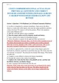 CLEET COMPREHENSIVE FINAL ACTUAL EXAM&NewLine;PREP 2026 ALL QUESTIONS AND CORRECT&NewLine;DETAILED ANSWERS WITH RATIONALES ALREADY&NewLine;A GRADED WITH EXPERT FEEDBACK &vert;NEW AND&NewLine;REVISED