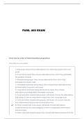 FAML 400 FAMILY THEORIES EXAM 1 QUESTIONS AND VERIFIED ANSWERS