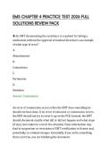 EMS CHAPTER 4 PRACTICE TEST 2026 FULL&NewLine;SOLUTIONS REVIEW PACK