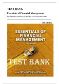 Test Bank &mdash; Essentials of Financial Management&comma; 5th Edition &lpar;Brigham&comma; Houston&comma; Hsu&comma; Kong & Bany-Ariffin&comma; 2022&rpar; &vert; All Chapters 1-21 Covered