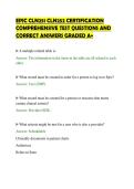 EPIC CLN251 CLN252 CERTIFICATION&NewLine;COMPREHENSIVE TEST QUESTIONS AND&NewLine;CORRECT ANSWERS GRADED A&plus;&NewLine;