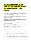 EPIC CLN251 CLN252 FINAL PAPER&NewLine;UPDATED SCRIPT PREMIUM QUESTIONS&NewLine;AND PREMIUM SOLUTIONS FULLY&NewLine;REVIEWED