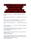 NEC Level 4 EXAM QUESTIONS WITH &NewLine;CORRECT SOLUTIONS&vert;&vert;100&percnt; &NewLine;GUARANTEED PASS&vert;&vert;A&plus; &NewLine;GRADED&vert;&vert;UPDATED 2026&sol;2027 &NewLine;SYLLABUS&vert;&vert;<<NEWEST VERSION>> 