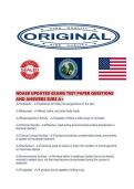 NDAEB UPDATED EXAMS TEST PAPER QUESTIONS AND ANSWERS SUR