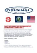 MARYVILLE NURS 663 CORE MAIN EXAMINATION QUESTIONS AND ANSWERS SURE