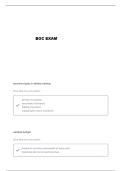 BOC ADMIN QUESTIONS AND VERIFIED ANSWERS