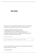 BOC DOMAIN 1 TASK 1 QUESTIONS AND VERIFIED ANSWERS