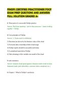 FINOPS CERTIFIED PRACTITIONER FOCP&NewLine;EXAM PREP QUESTIONS AND ANSWERS&NewLine;FULL SOLUTION GRADED A&plus;