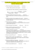 Cardiac Dysrhythmias Advanced Questions with Correct Answers 2026