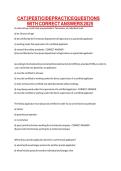 CAT 3 PESTICIDE PRACTICE QUESTIONS WITH CORRECT ANSWERS 2026