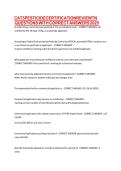 CAT 3 PESTICIDE CERTIFICATION REVIEW TN QUESTIONS WITH CORRECT ANSWERS 2026