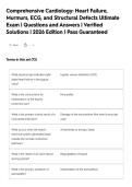 Package deal&colon;&colon; ECG&sol;EKG  Exams Questions and Answers &vert; 2026&sol;2027