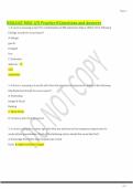 BIOLOGY MISC ATI Practice B Questions and Answers