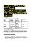 2026&sol;2027 The S-Tier Automotive Brakes Test Bank&colon; Red Seal AST Certification & Advanced Diagnostics