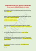 Limited Structure Pest Control Exam Part 1 Questions with &NewLine;Verified Answers &vert;2026&sol;2027 Update &vert; A&plus; Graded
