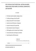 FDNY F-89 FIRE AND LIFE SAFETY DIRECTOR EXAM &ndash; QUESTIONS AND ANSWERS &vert;&NewLine;VERIFIED AND WELL DETAILED ANSWERS &vert; PLUS RATIONALES &vert; GUARANTEED PASS &vert;&NewLine;LATEST EXAM UPDATE