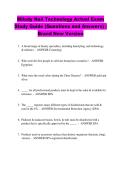 Milady Nail Technology Actual Exam &NewLine;Study Guide &lpar;Questions and Answers&rpar; &vert; &NewLine;Brand New Version 