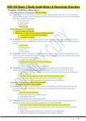 NUR 432 Exam 3 Study Guide Biliary & Neurologic Disorders