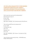 CFI CBCA FINAL EXAM STUDY GUIDE 2025&sol;2026 COMPLETE QUESTIONS AND CORRECT DETAILED ANSWERS WITH RATIONALES &vert;&vert; 100&percnt; GUARANTEED PASS RECENT VERSION&NewLine;