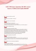 AGEC 3503 Exam 1 &vert; Questions with 100&percnt; Correct&NewLine;Answers &vert; Verified &vert; Latest Update 2026&sol;2027