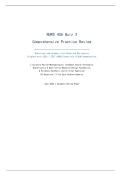 NURS 406 QUIZ 3 &vert; QUESTIONS AND ANSWERS &vert; 2026 UPDATE &vert; WITH COMPLETE SOLUTIONS&period;