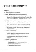 Economisch recht samenvatting deel 2