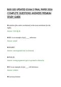 BUSI 520 UPDATED EXAM 2 FINAL PAPER 2026&NewLine;COMPLETE QUESTIONS ANSWERS PREMIUM&NewLine;STUDY GUIDE&NewLine;