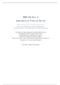 NURS 406 QUIZ 2 &vert; QUESTIONS AND ANSWERS &vert; 2026 UPDATE &vert; WITH COMPLETE SOLUTIONS&period;