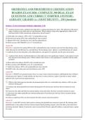Orthotics and Prosthetics Certification Boards Exam 2026&colon; 250  Practice Questions & Verified Answers