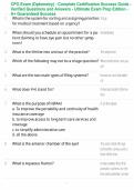 CPO &lpar;Optometry&rpar; Certification Mastery Guide &ndash; Certified Paraoptometric Exam Review &ndash; Verified Questions and Answers &ndash; Complete Success Blueprint &ndash; A&plus; Guaranteed