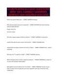 CLUB PILATES ALL QUIZ QUESTIONS  WITH 100&percnt; CORRECT ANSWERS  VERIFIED 2026 ASSURED SUCCESS