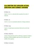 C212 WRITTEN TEST UPDATED ACTUAL&NewLine;QUESTIONS AND CORRECT ANSWERS&NewLine;