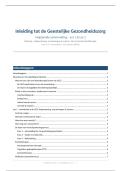 Samenvatting Inleiding GGZ  KU Leuven &vert; 2025&sol;26&NewLine;revalidatie wetenschappen en kinesistherapie