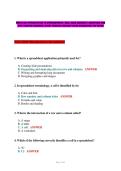 &NewLine;WGU-D100&colon; INTRODUCTION TO SPREADSHEETS &vert; REAL EXAM 2026&sol;2027 &vert; QUESTIONS AND 100&percnt; VERIFIED ANSWERS LATEST VERSION 2026&sol;2027 &lpar;PASS GUARANTEE&rpar; TOP RATED&NewLine;&NewLine;