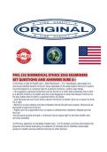 PHIL 235 BIOMEDICAL ETHICS 2026 EXAMINERS SET QUESTIONS AND ANSWERS SURE