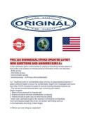 PHIL 235 BIOMEDICAL ETHICS UPDATED LATEST NEW QUESTIONS AND ANSWERS SURE 