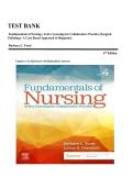 TEST BANK&lowbar;&lowbar;Fundamentals of Nursing&colon; Active Learning for Collaborative Practice &lpar;Surgical Pathology&colon; A Case Based Approach to Diagnosis&rpar; 4th Edition by Barbara L&period; Yoost &comma; ISBN&colon; 9780443248764 &vert;Chapters 1-42 &lpar;Questions with Rationalized Answers&rpar;&vert; Guide A&plus;