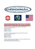 POLICE OFFICER SELECTION TEST P&period;O&period;S&period;T&period; UPDATED&NewLine;EXAMS SCRIPT QUESTIONS AND ANSWERS SURE A&plus;&NewLine;