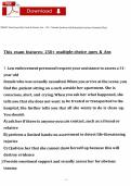 NREMT Final Exam Study Guide & Practice Test &ndash; 250&plus; Verbatim Questions with Rationalized Answers &lpar;Guaranteed Pass&rpar;