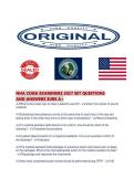 NHA CCMA EXAMINERS 2027 SET QUESTIONS AND ANSWERS SURE A&period;pdf
