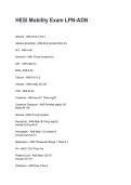 HESI LPN-ADN Entrance Exam Mobility Focus 2026&sol;2027 &ndash; Elsevier Evolve &ndash; Comprehensive Mobility & Safe Patient Handling Competency Assessment for LPN-to-ADN Transition&lpar; complete bundle&rpar;